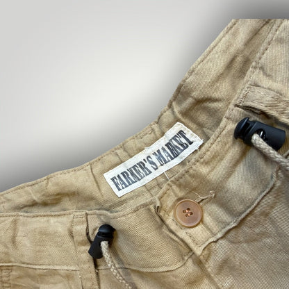 Farmers Market by Anglan Balloon Shorts L | O/S, Beige