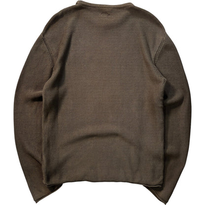Armani Jeans 00’s Heavy Cotton Knit Jumper XL | XL, Multicoloured