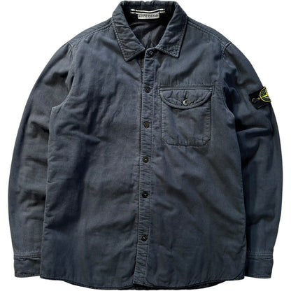 Stone Island 2011 Buttoned Overshirt L | Large, Navy
