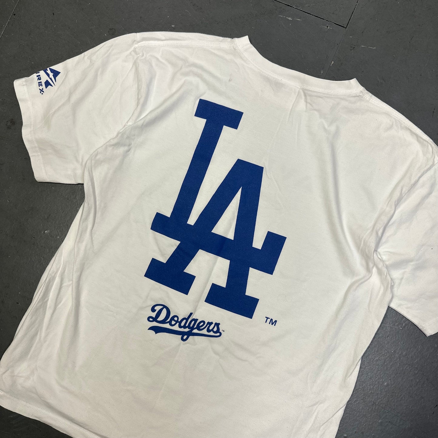 Avirex LA Dodgers T-Shirt In White ( XL )