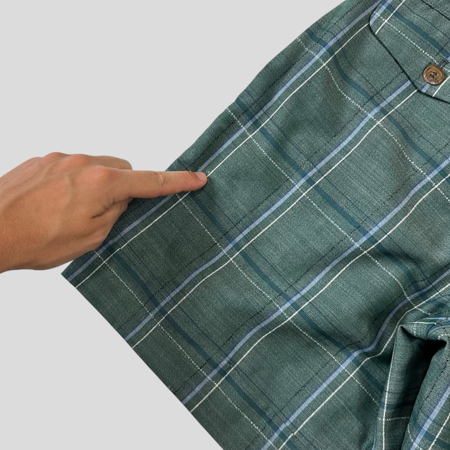 Junya Watanabe by CDG 2012 Checkered Mohair Wool Shorts - S