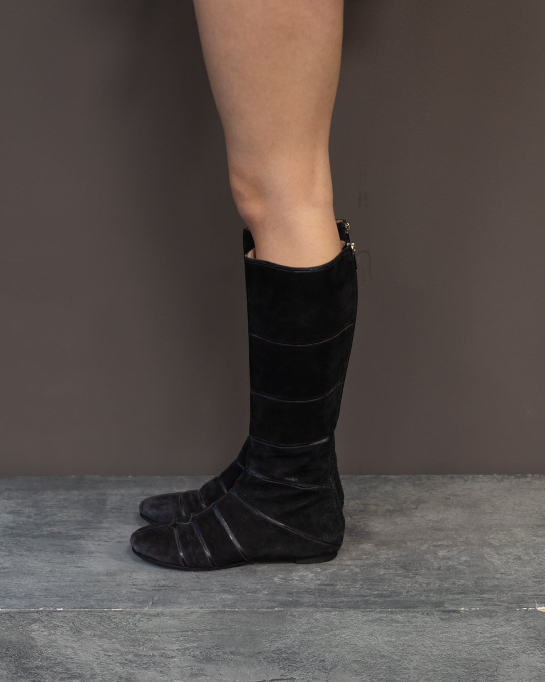 DIOR SUEDE BOOTS (EU 38)