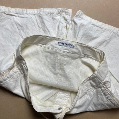 S/S 1993 Speckled Spell Out Deck Shorts