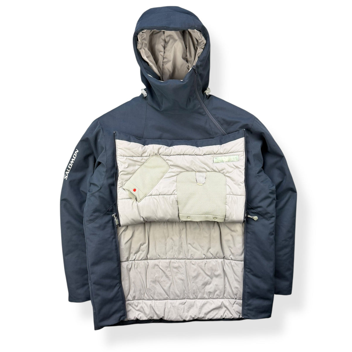 2000's Salomon Asymmetric Zip Jacket (S) | Small, Navy