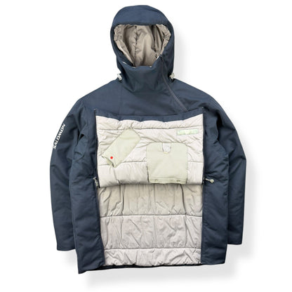 2000's Salomon Asymmetric Zip Jacket (S) | Small, Navy