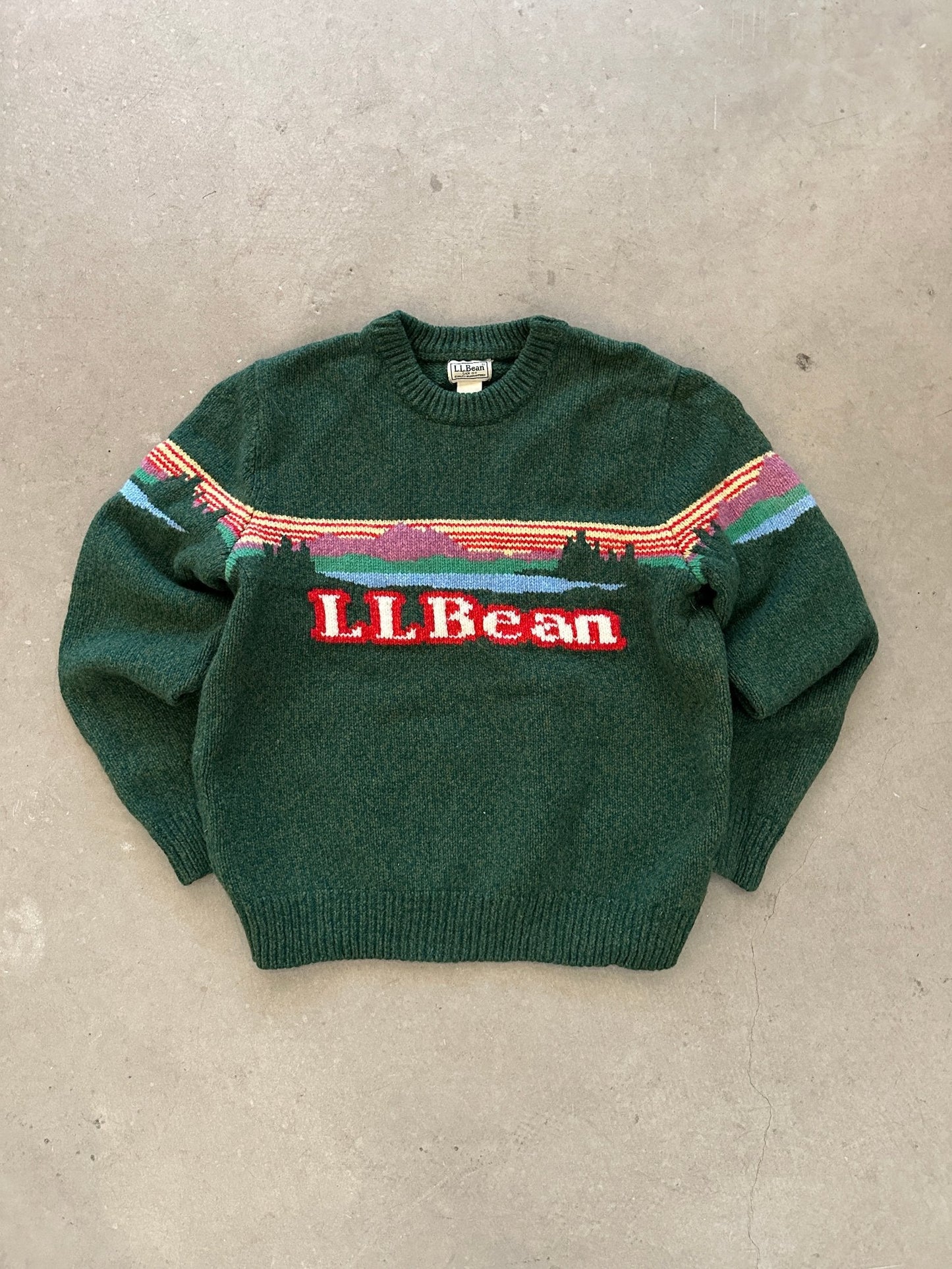 1990’s LL Bean Knitted Sweat - L | Default Title, Red