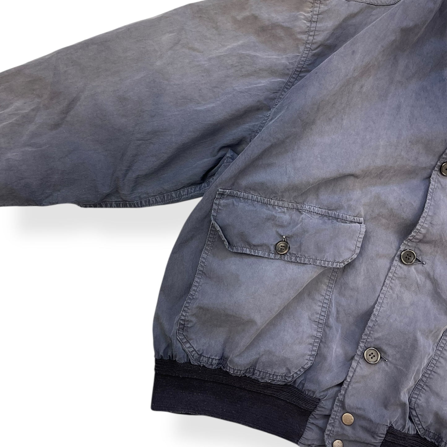 SS1996 CP Company Sunfaded Flight Jacket (M) | Default Title, Blue