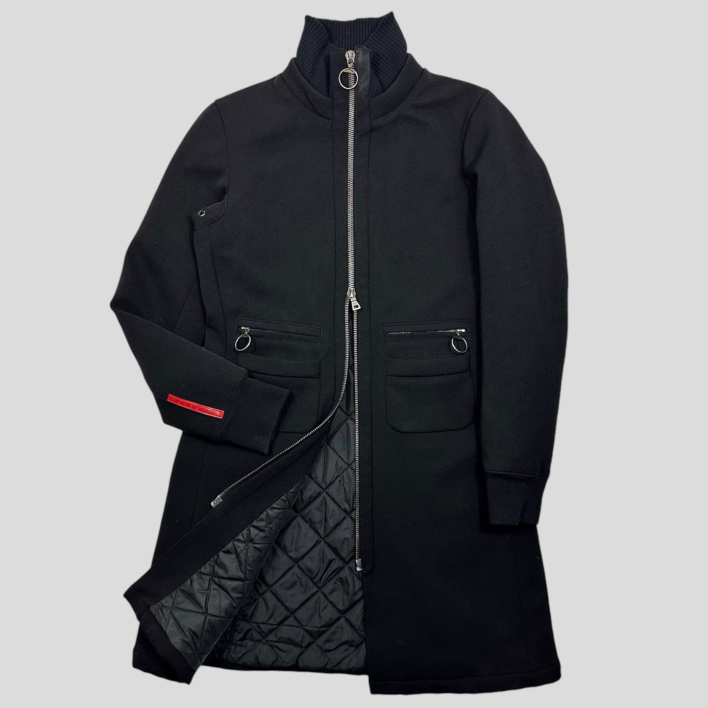 Prada Sport 00’s Quilted Technical Duffle Jacket - IT42 (UK10)