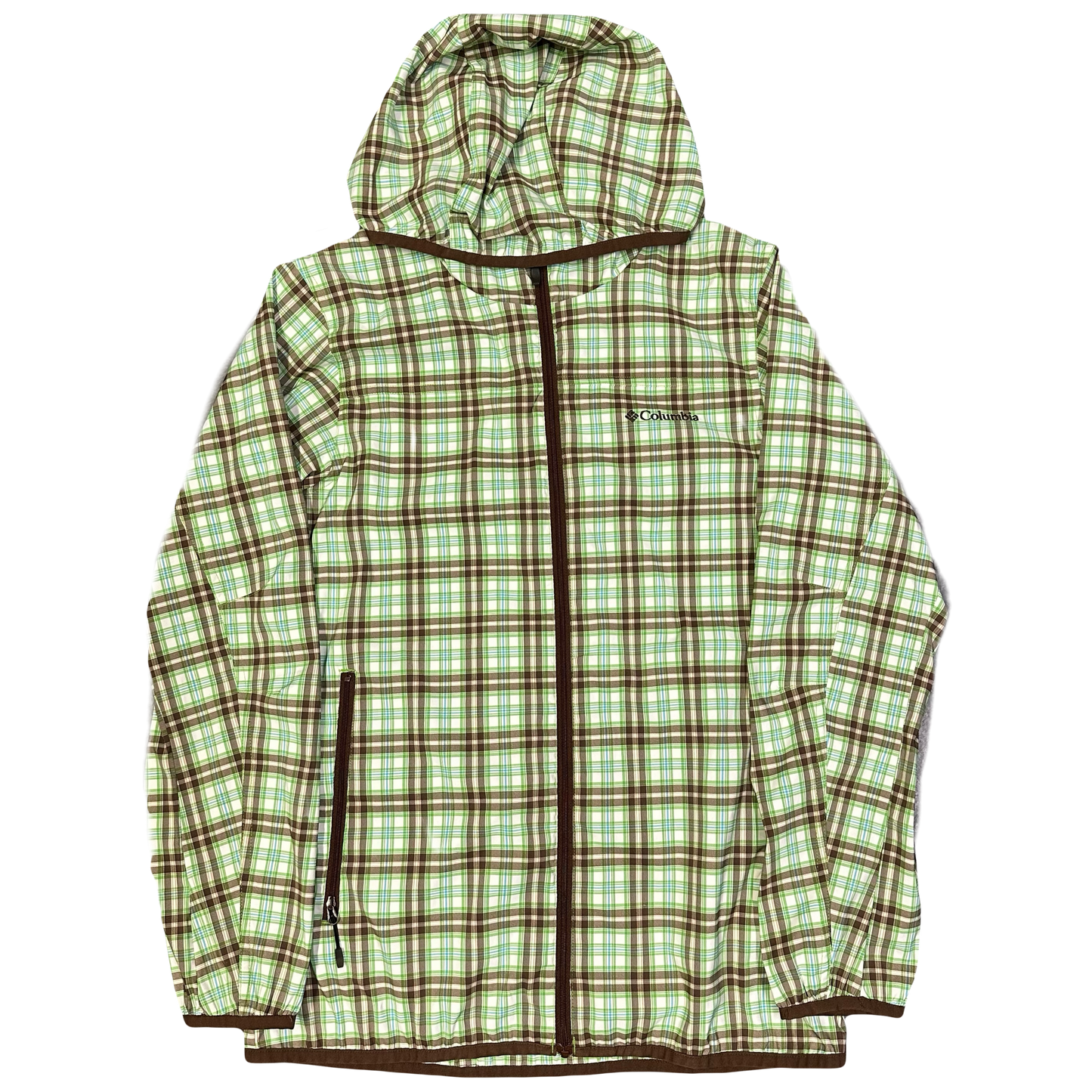 Columbia Plaid Jacket ( L )