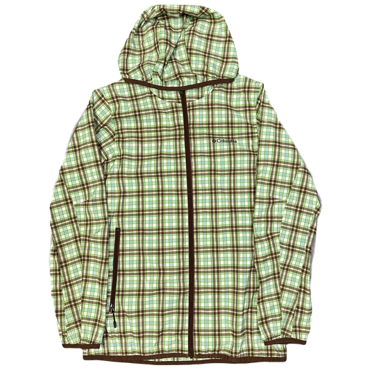 Columbia Plaid Jacket ( L )