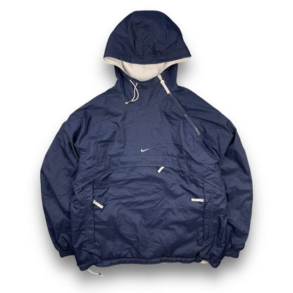 2000's Nike Reversible Asymmetric Zip Fleece Jacket (L) | Default Title, Multicoloured