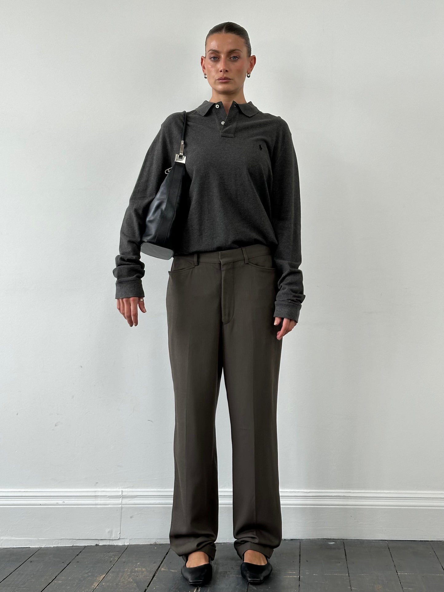 Ralph Lauren Pure Cotton Logo Polo Shirt - L