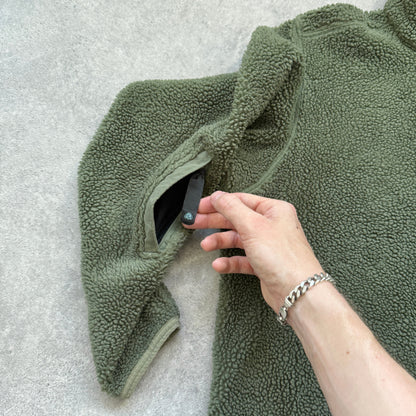 Nike ACG 2000s technical deep pile sherpa fleece jacket (S)