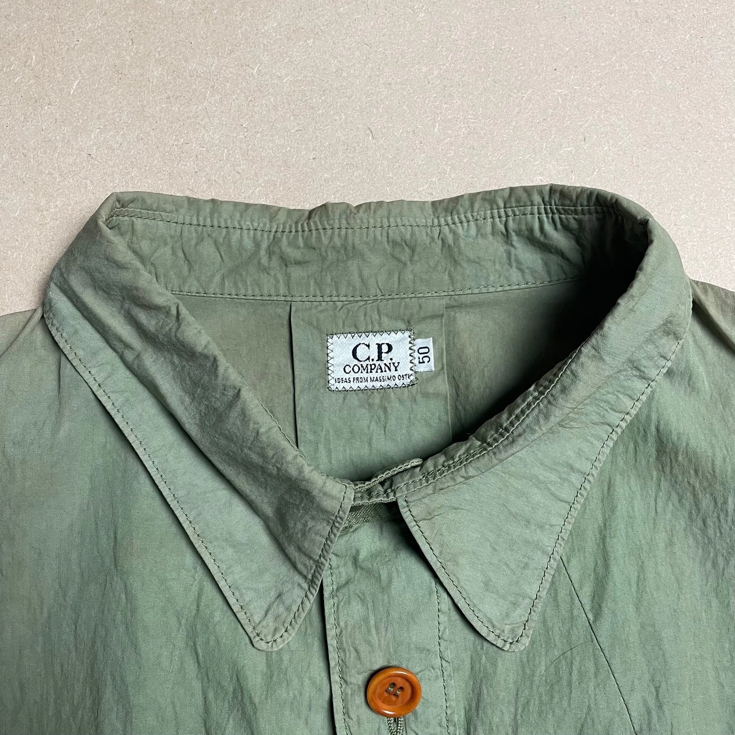 S/S 1990 C.P. COMPANY Ideas From Massimo Osti Sage Green Japan Exclusive Sahara Jacket