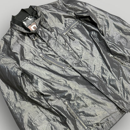 Marithé François Girbaud 2000's Nylon Shimmer Jacket M