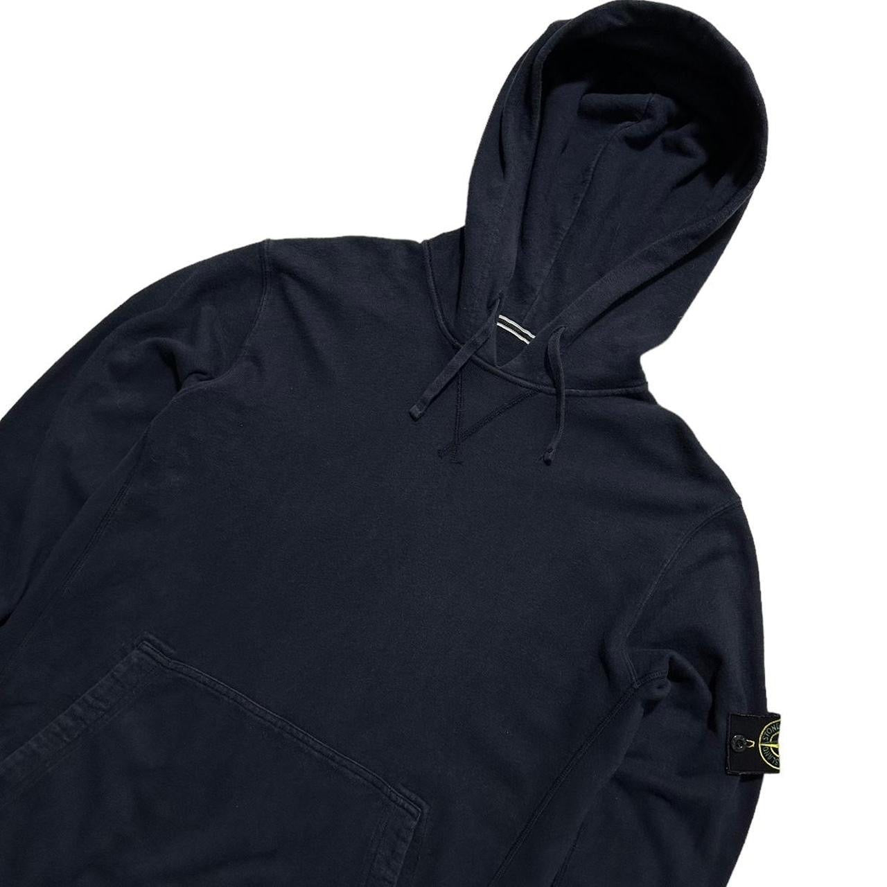 Stone Island Navy Pullover Hoodie