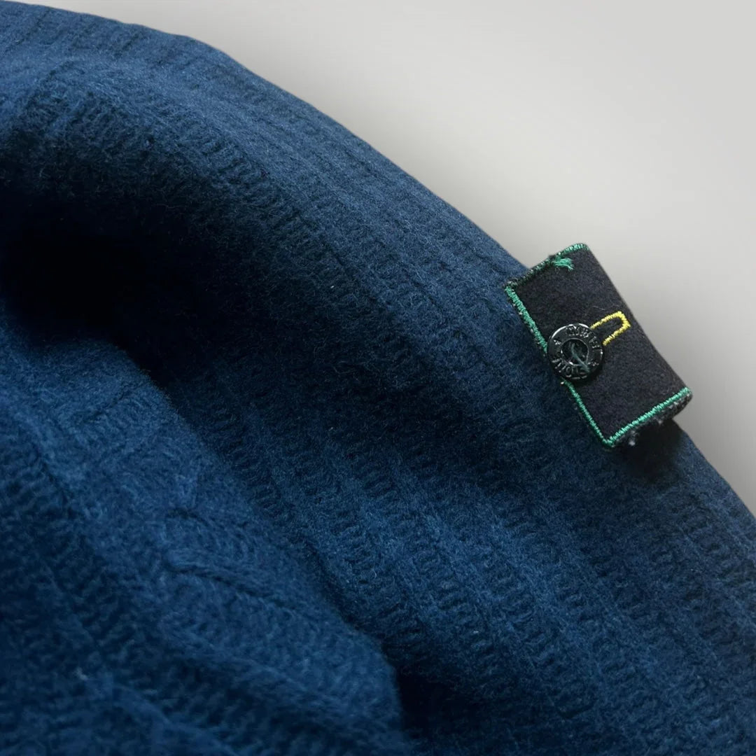 Stone Island AW/95 V-neck Wool Knit L