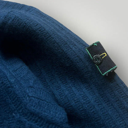 Stone Island AW/95 V-neck Wool Knit L