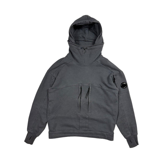 C.P. Company Blue Goggle Hoodie