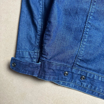 S/S 1995 Blue Selvedge Denim Blouson Work Jacket