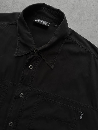 Gianfranco Ferre 2000s Bespoke Button Pure Cotton Shirt - XL