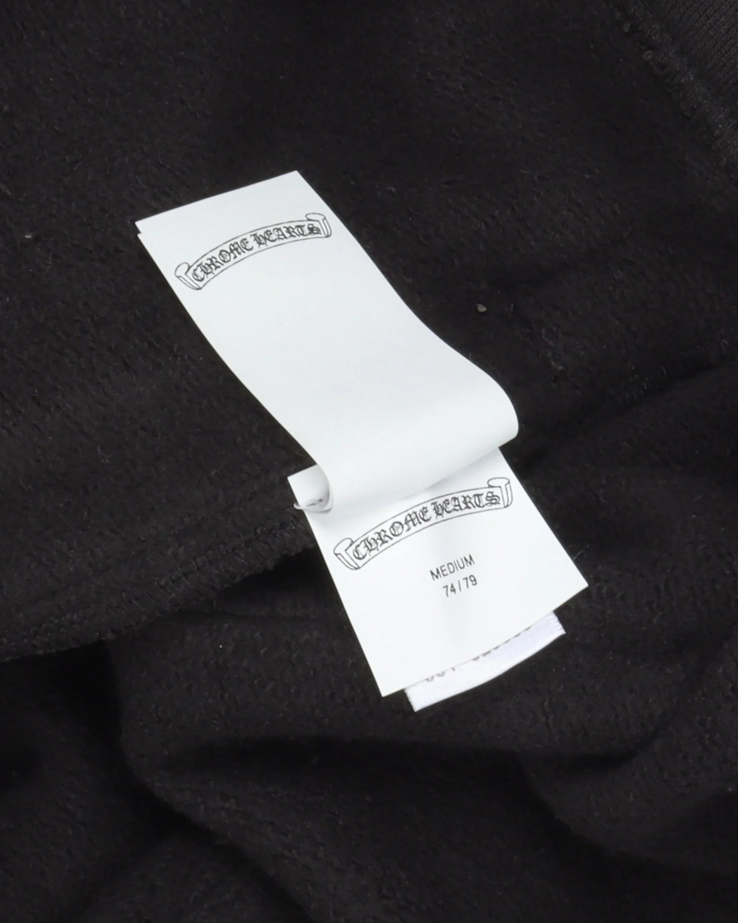 Chrome Hearts Paper Jam Cemetery Cross Patch Sweatpants | Medium, Black