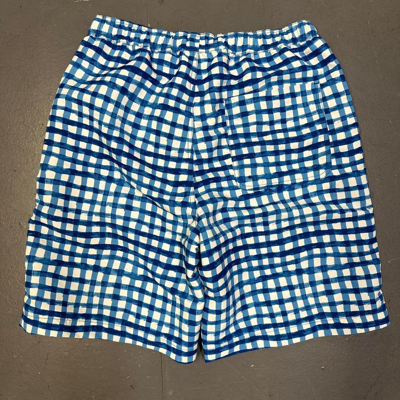 Uniqlo X Marni Check Shorts In Blue ( M )
