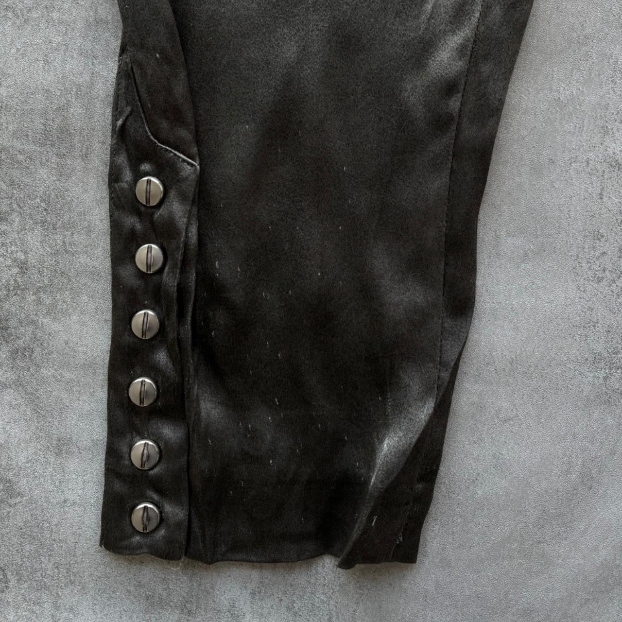 DIESEL SILK TROUSERS | O/S, Black