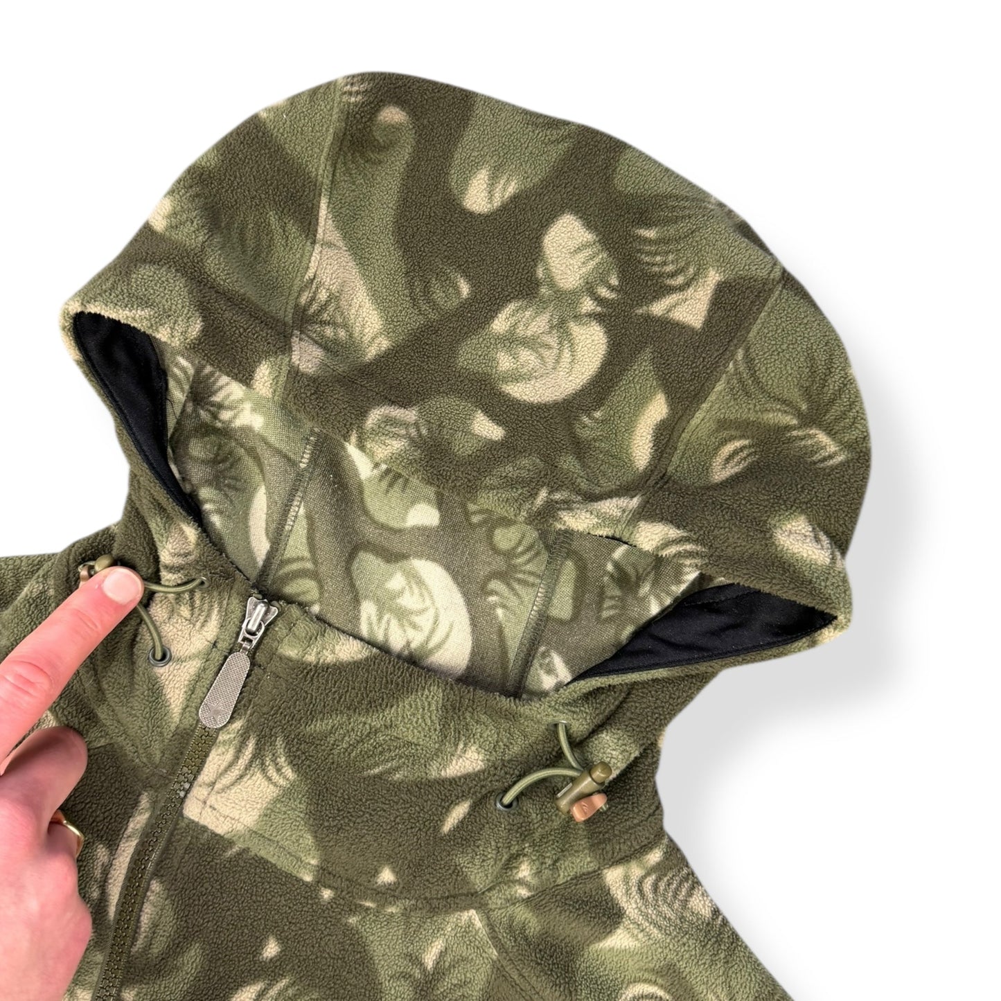 2000's Quiksilver x Maharishi Asymmetric Zip Fleece (L) | Default Title, Multicoloured