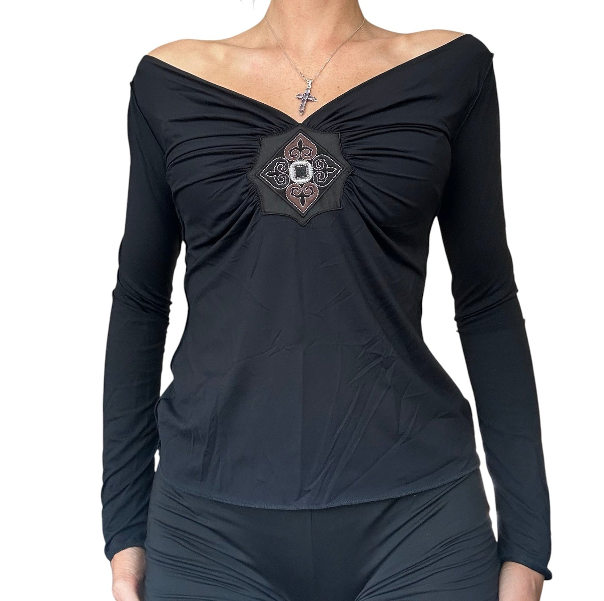 Max Mara Sportmax Top c.2003 | O/S, Black