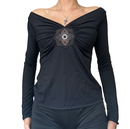 Max Mara Sportmax Top c.2003 | O/S, Black