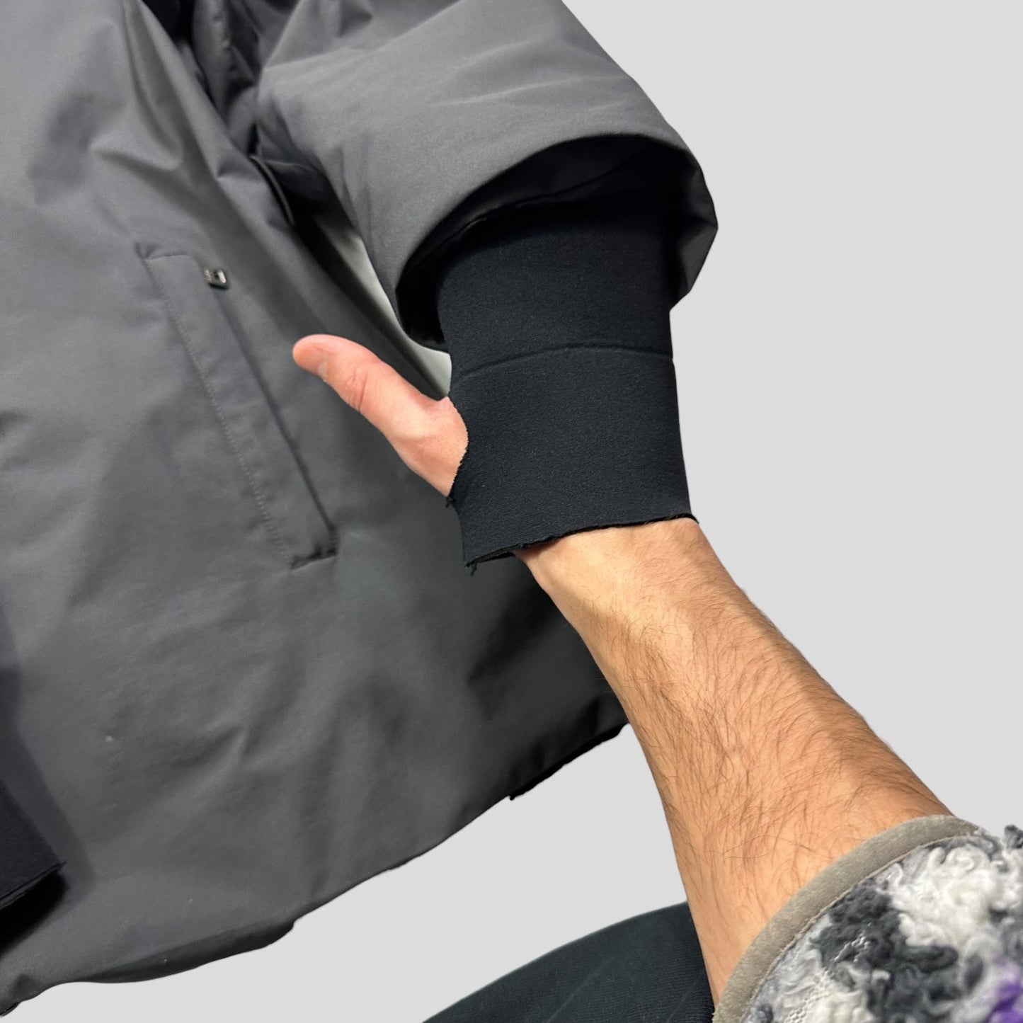 Prada Sport AW99 Gore-tex Neoprene Glove Padded Jacket - XL