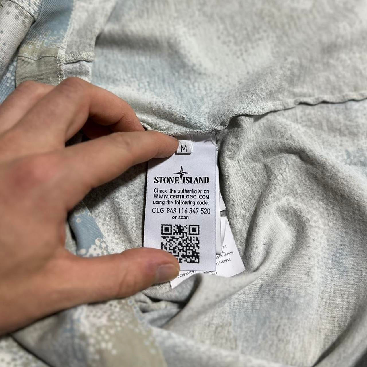 Stone Island Camo T-Shirt | Medium, Camo