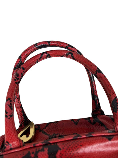 Moschino mid 1990s Python bag