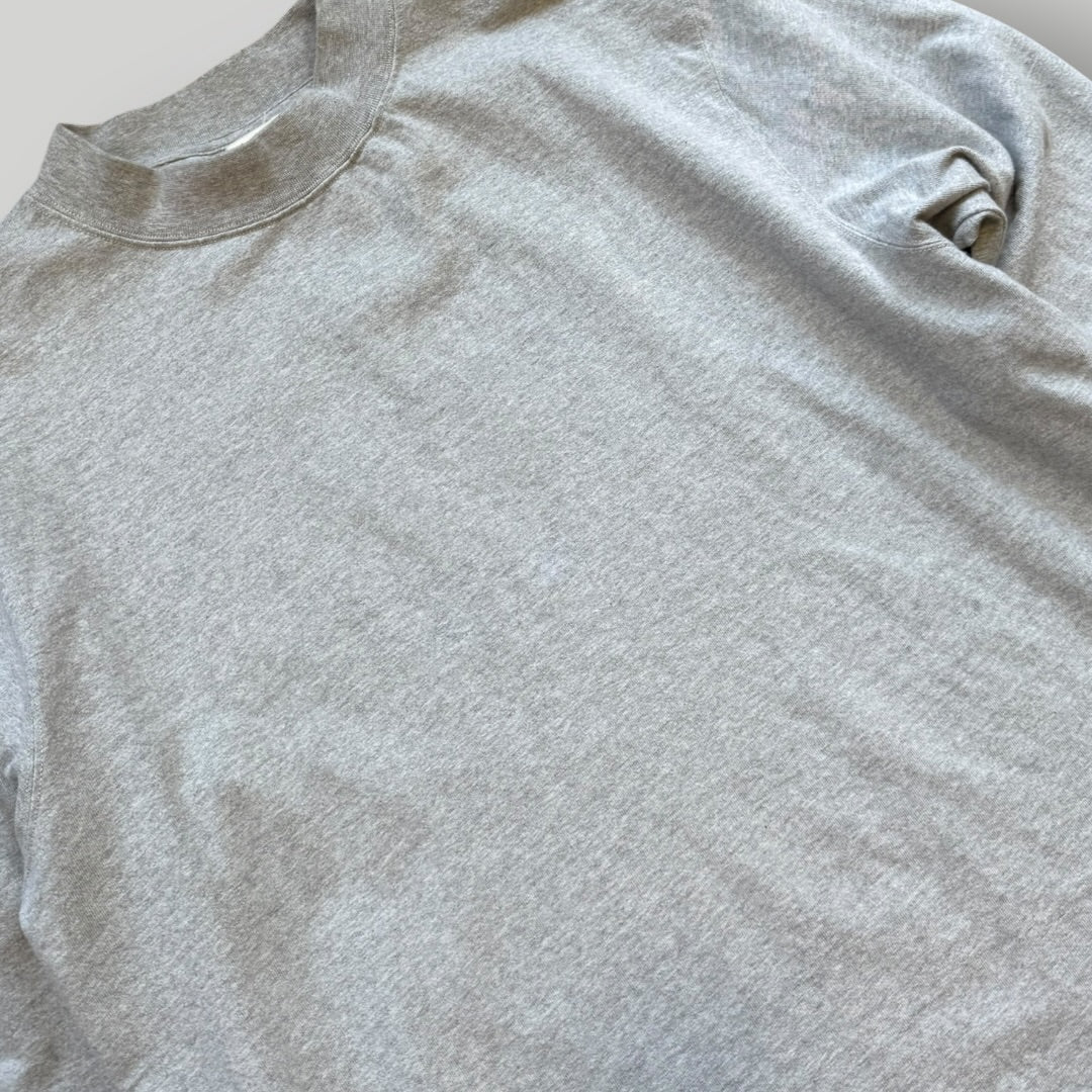 Snow Peak Mock Neck Long Sleeve XL | Default Title, Heather Grey