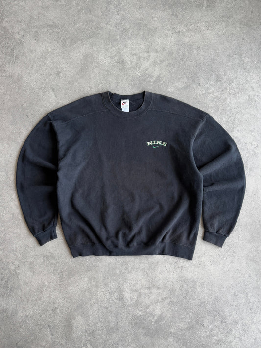 nike 1990s heavyweight embroidered sweatshirt (xl)