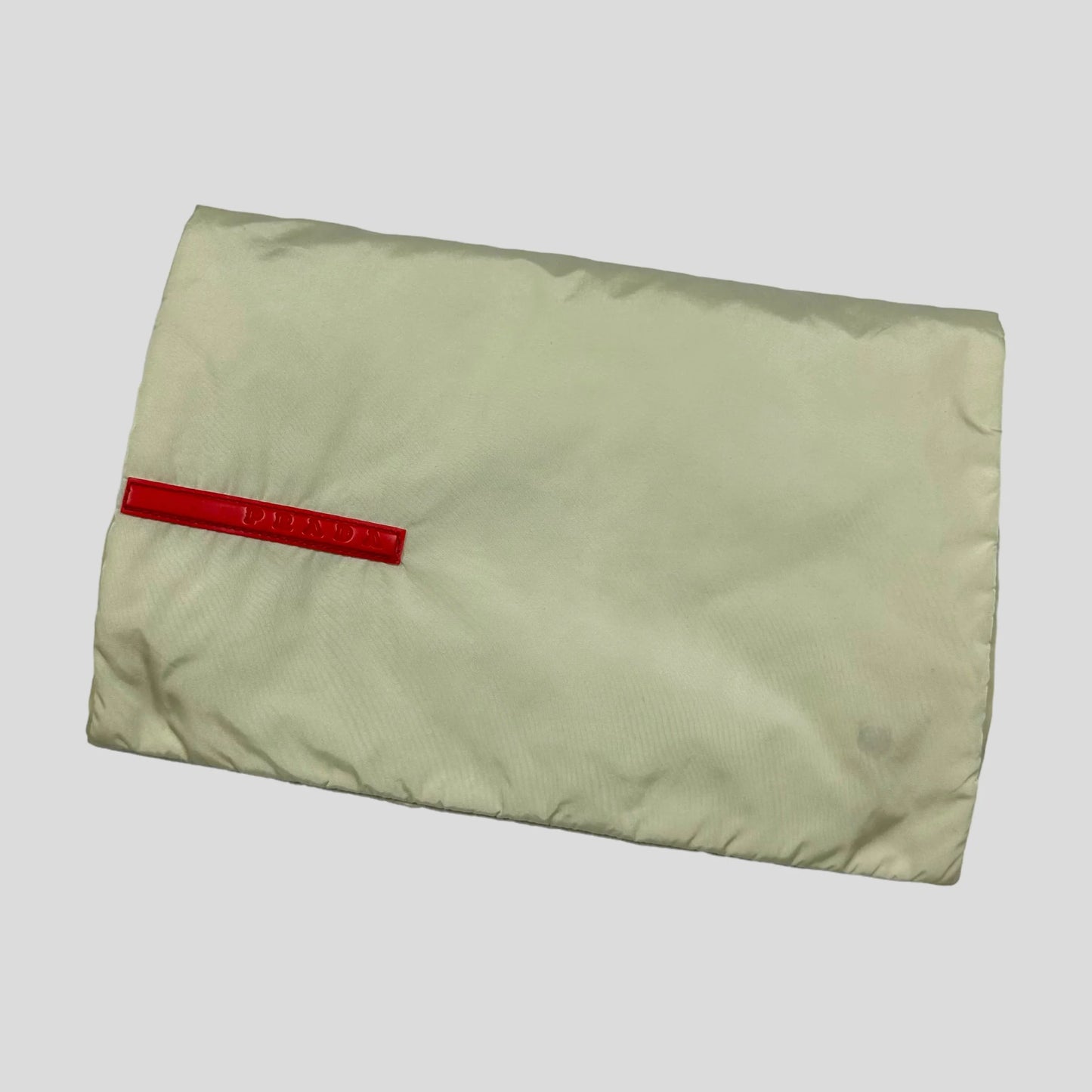 Prada Sport AW99 Champagne Nylon Magnetic Scarf