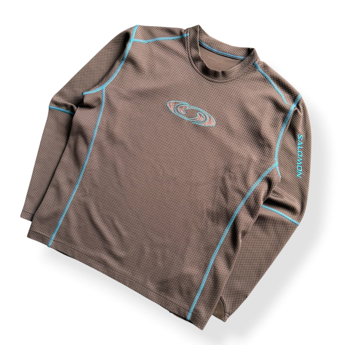 2000's Salomon Moto Mesh Long Sleeve (M) | Default Title, Multicoloured