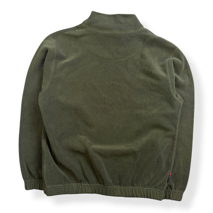 2000's Dolce & Gabbana Mock Neck Fleece Sweatshirt (L) | Large, Green