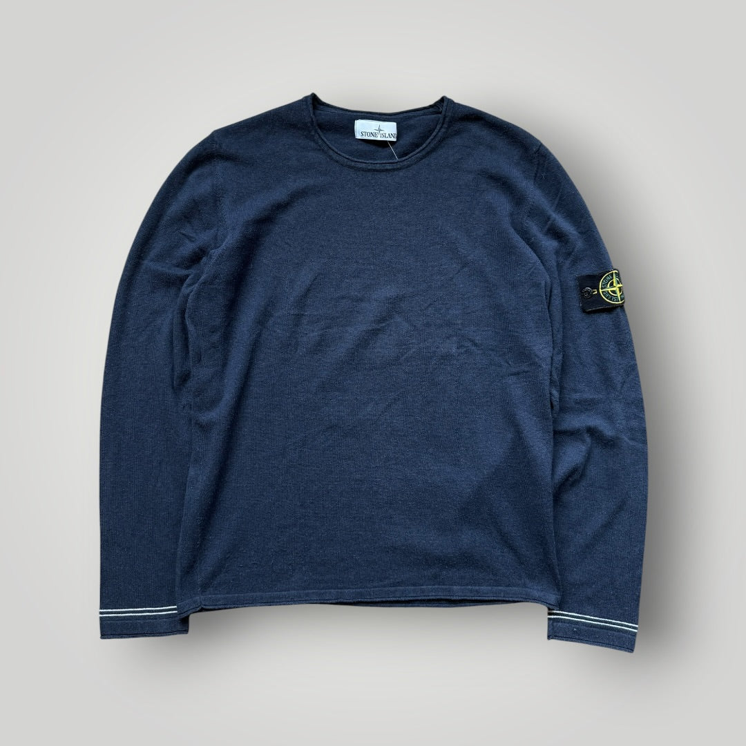 Stone Island SS/18 Lightweight Cotton V-Neck Knit M