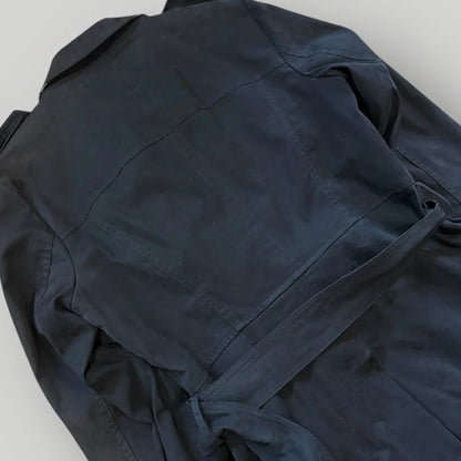 Burberry Women's Double Breasted Belted Short Trench Coat S