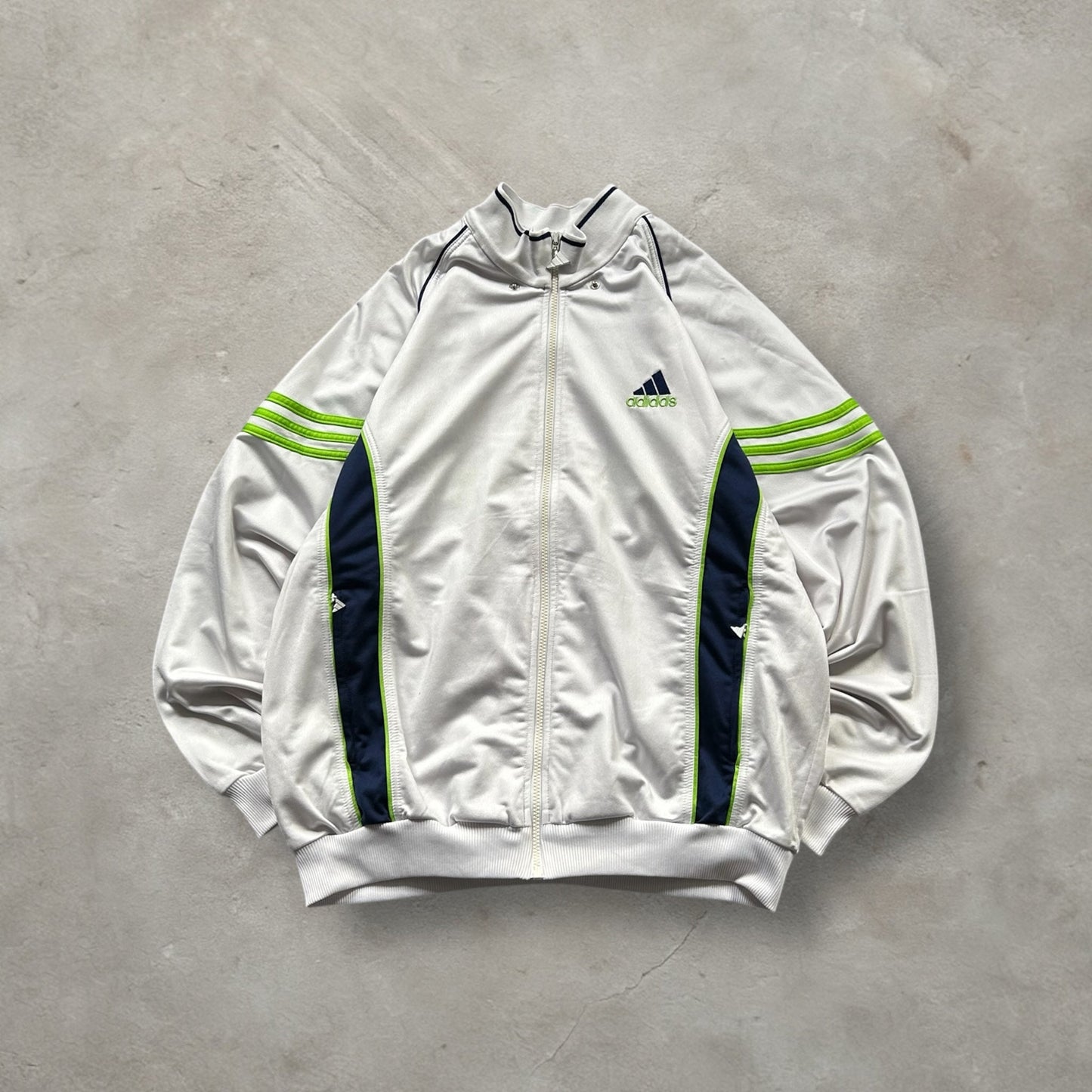 90s Adidas Track Top | White, Multicoloured