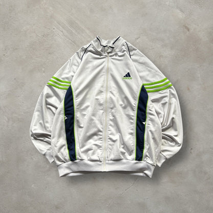 90s Adidas Track Top | White, Multicoloured