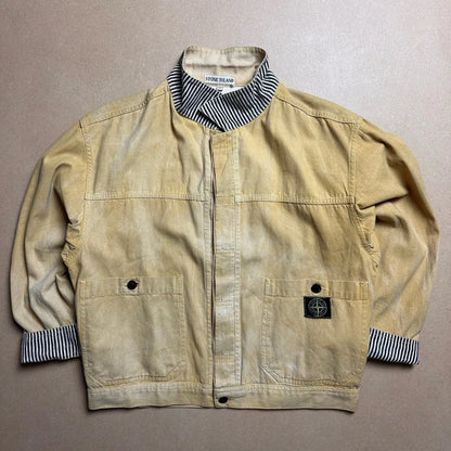 S/S1986 Honeycomb Yellow Carpenter Jacket