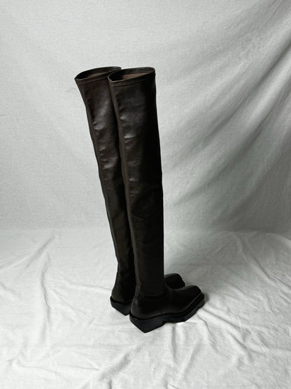BOTTEGA VENETA THIGH HIGH (EU 36) | Default Title, Brown