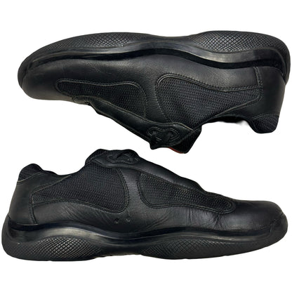 Prada America’s Cup Sneakers In Black ( 8UK/9US )