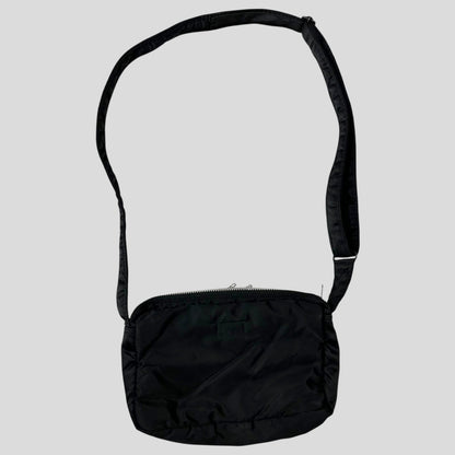 Porter 00’s Black Nylon Tanker Multipocket Crossbody Bag