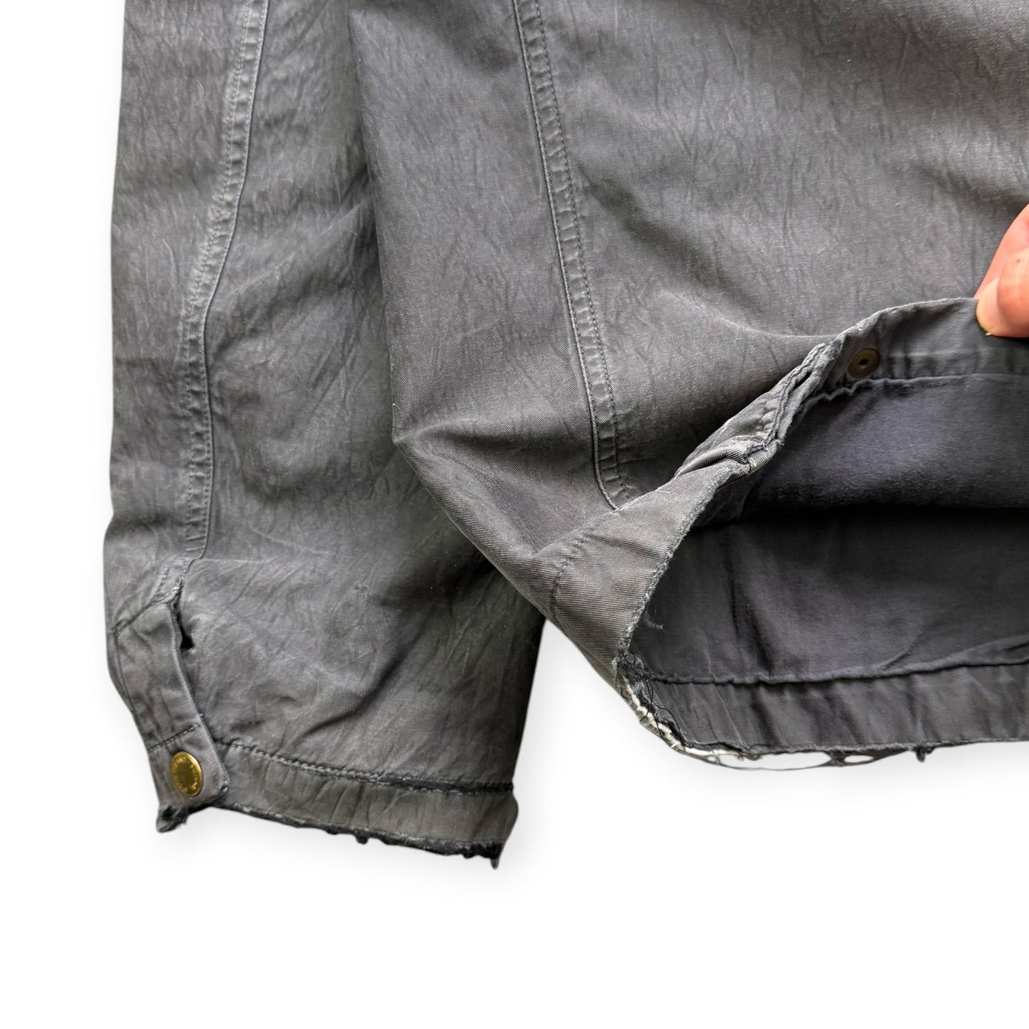 FW2007 Stone Island Denims Cargo Pocket Jacket (L) | Large, Navy