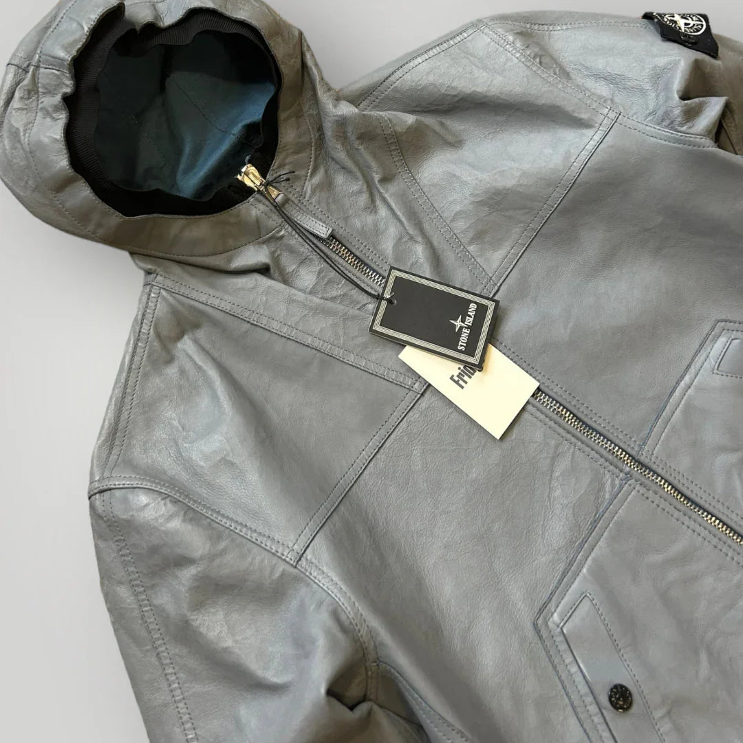 Stone Island SS/10 Reversible Leather Jacket BNWT M