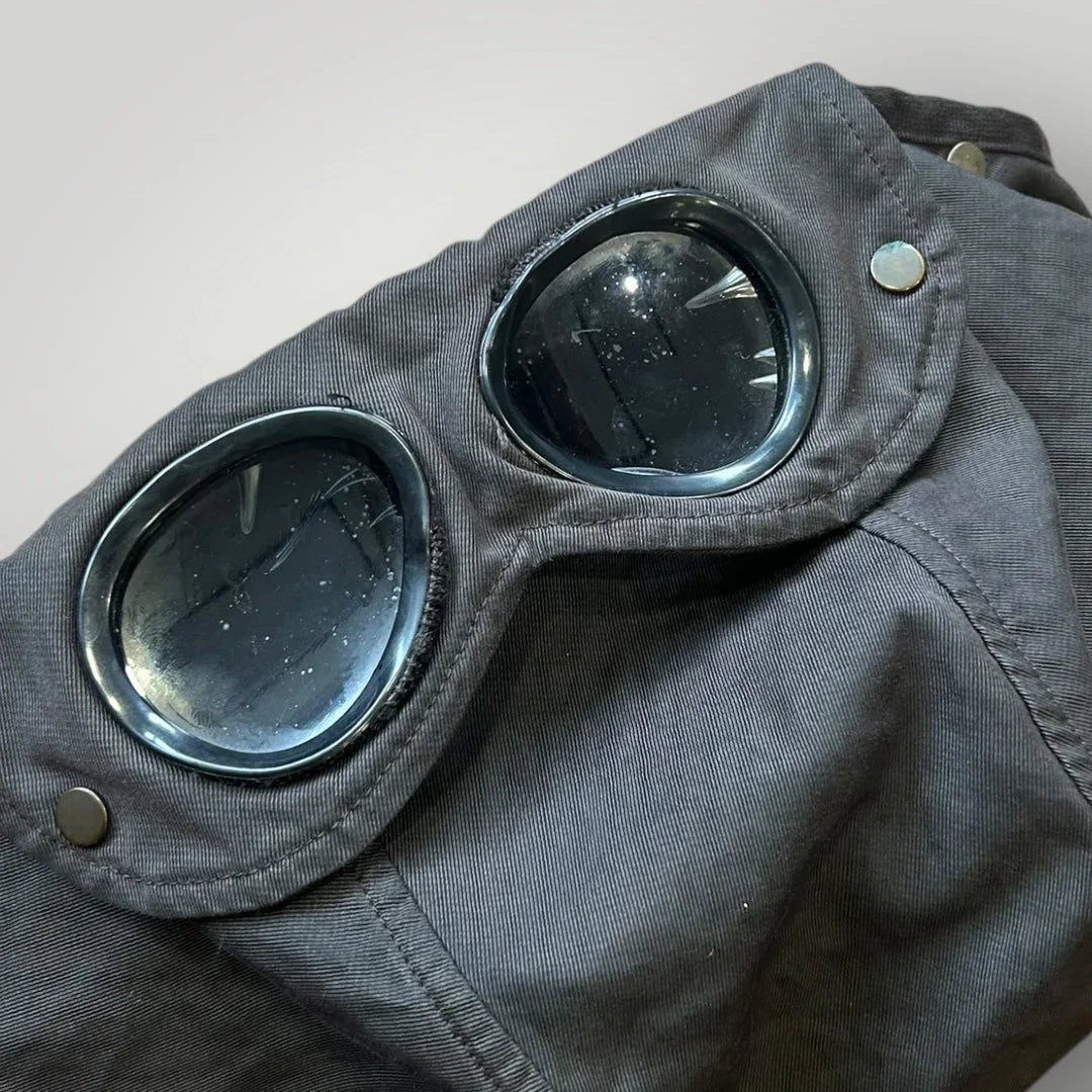 C.P. Company Leather Goggle Jacket with MTP Liner Size 50 BNWT